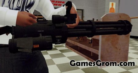 Minigun from из GTA V PC для GTA San Andreas