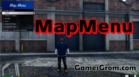 Мод MapMenu + MiniMapButton для GTA 5