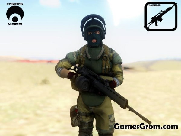 MG36 для GTA San Andreas