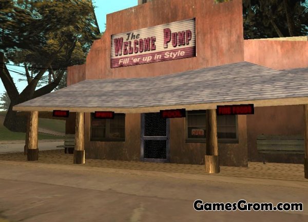 Мод вход в скрытый бар для GTA San Andreas