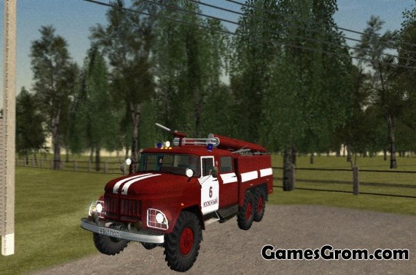 Пожарная машина на базе ЗиЛ 131 для GTA San Andreas