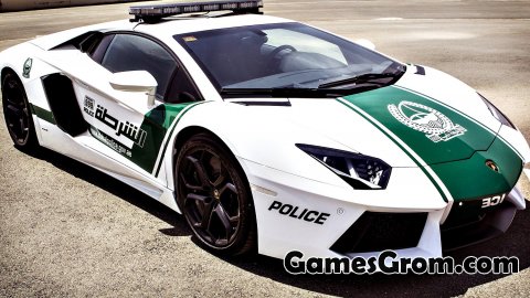 Машина  Dubai Police - Lamborghini Aventador для GTA 5