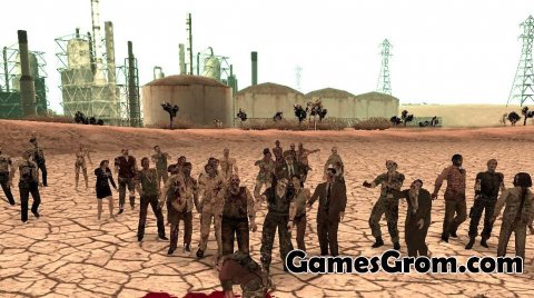 Зомби мод GTA: The Walking Dead для San Andreas