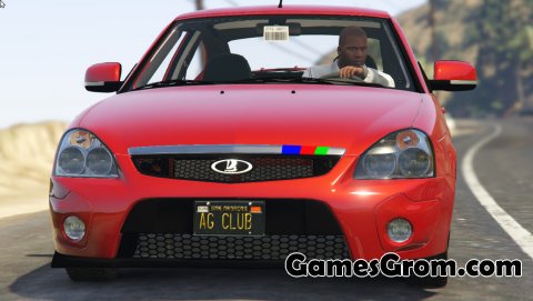 Машина Лада Приора Спорт для GTA 5