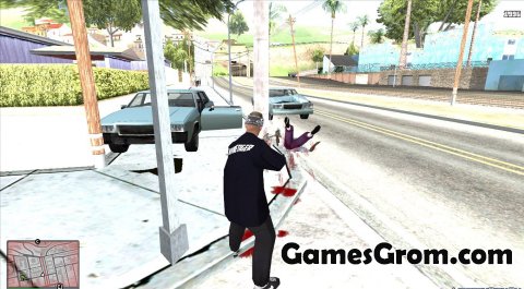 Скачать Мод эффект убийства как в ГТА 5 для GTA San Andreas